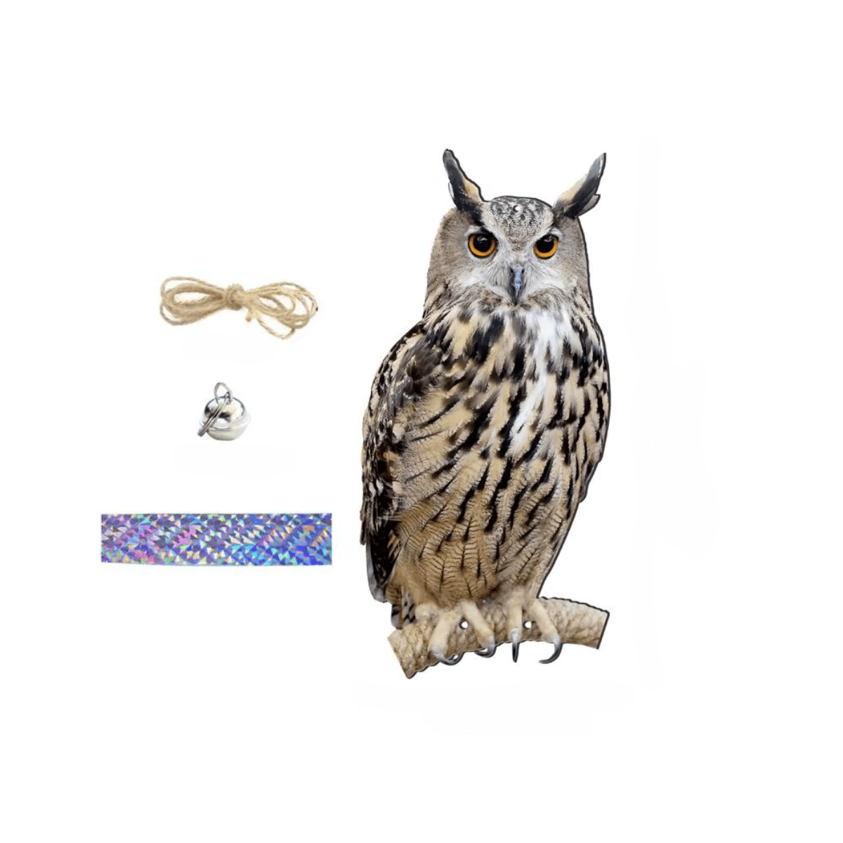 SilentOwl® - Effaroucheur Visuel Hibou Anti Pigeons et Oiseaux