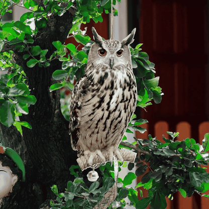 SilentOwl® - Effaroucheur Visuel Hibou Anti Pigeons et Oiseaux